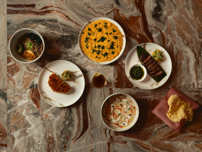 Five Continents Menu